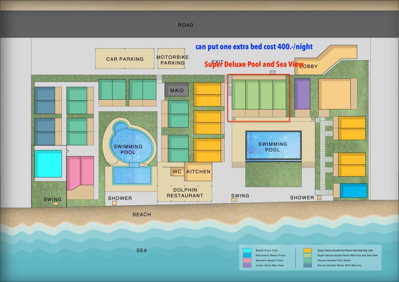 Samui Mermaid Beachfront Bang Rak Beach  Exterior photo